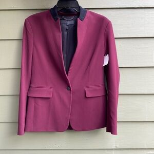 Rag & Bone Women’s Burgundy/Maroon Blazer Size 8